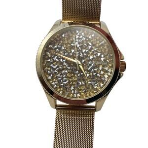 Rocawear Women's Gold/ Silver Tones Watch 39mm - Fresh Battery - Adjustable - WR